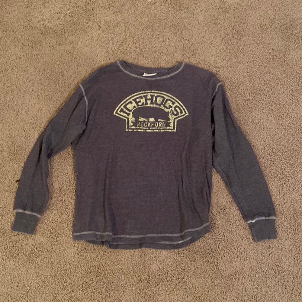 ⭐️3 for $20 J. America Rockford Ice Hogs long sleeve